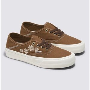 Vans Painted Floral Brown Authentic Vr3
